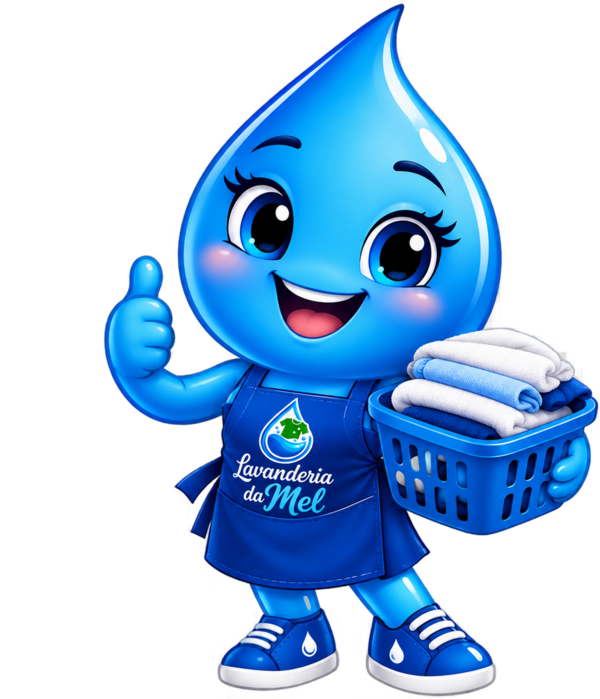 Mascote da Lavanderia da Mel